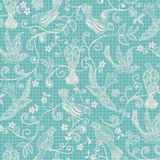 Makower Bohemia Łące Bird 1660B