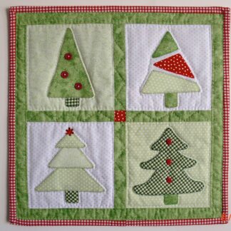 Bright Christmas Trees Pattern