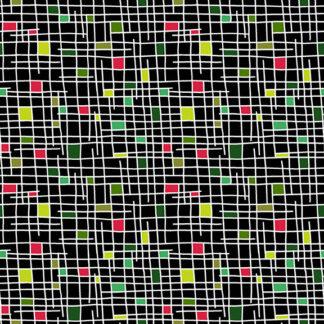 Makower Holiday Tweets Grid 131KR